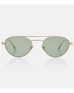 Saint Laurent Sl 97 Aviator Sunglasses - Green
