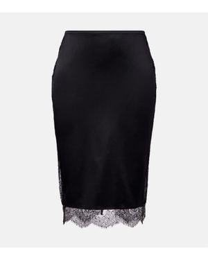 Tom Ford Bleistiftrock Aus Crepe - Schwarz