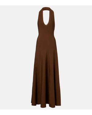 KHAITE Maxikleid Melina - Braun