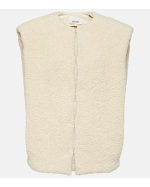 Isabel Marant Weste Gwendalia Aus Wolle - Natur