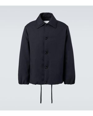 Jil Sander Gathered Down Jacket - Blue