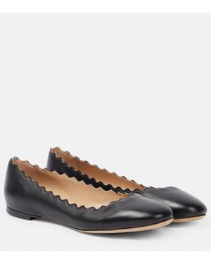 Chloé Lauren ballerina flats - Nero