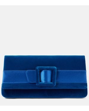 Manolo Blahnik Clutch Maygot - Blu