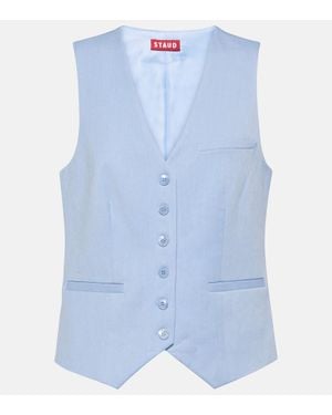 STAUD Gilet Brett - Blu