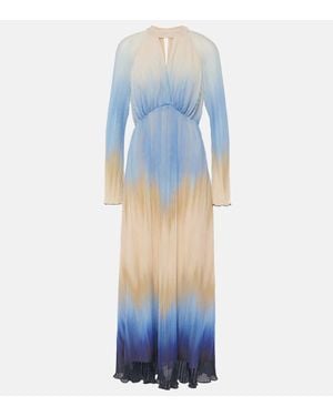 Jonathan Simkhai Calina Midi Dress - Blue