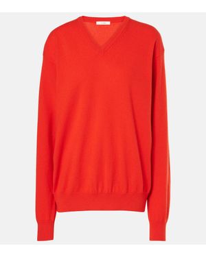 The Row Gracy Cashmere Jumper - Red