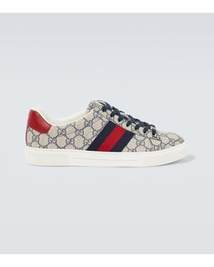 Gucci Ace Herrensneaker Mit Web, Grösse - Mehrfarbig
