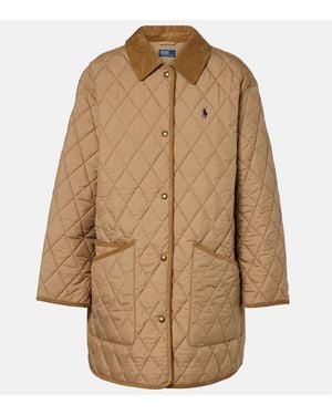 Polo Ralph Lauren Quilted Coat - Natural