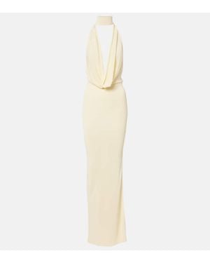 AYA MUSE Robe Aus Jersey - Weiß