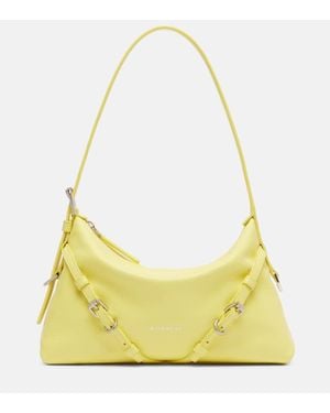 Givenchy Voyou Mini Leather Shoulder Bag - Yellow