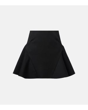 Givenchy Minirock Aus Wolle - Schwarz