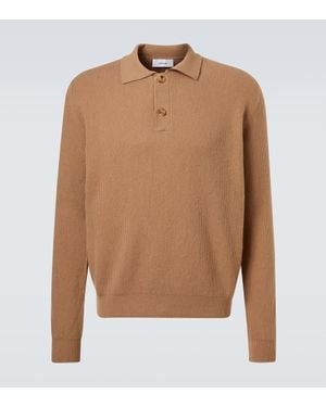 Lardini Polopullover Aus Wolle Und Kaschmir - Braun