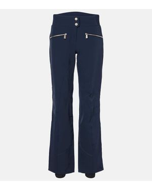 Toni Sailer Pantalones De Esqui Alla De Tiro Alto - Azul