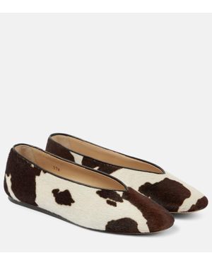 Le Monde Beryl Ballerine Regency in cavallino - Marrone