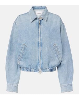 Agolde Nile Denim Jacket - Blue