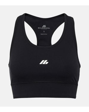 Balenciaga Brassiere De Sport A Logo - Noir