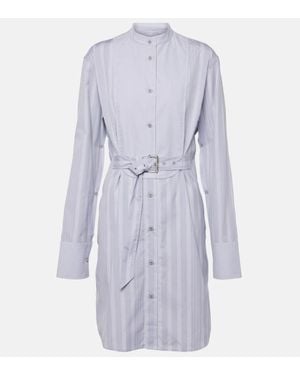 ワンピース J W ANDERSON CERULEAN BLUE COTTON DRESS JW Anderson Cerulean Blue Cotton Dress | Lyst