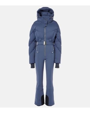 CORDOVA Ajax Quilted Down Ski Suit - Blue