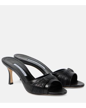 Manolo Blahnik Mules Ebakmu 70 - Nero