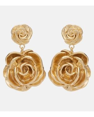 Magda Butrym Ohrringe Rose - Mettallic