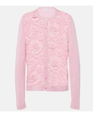 Oscar de la Renta Cardigan - Rosa