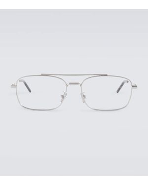 Dior Aviator-Brille Diorblacksuito N2U - Mettallic
