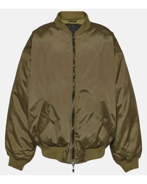 Wardrobe NYC Wendbare Bomberjacke - Grün