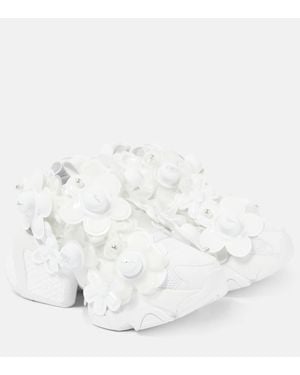 Noir Kei Ninomiya X Reebok Insta Pump Yuki Trainers - White