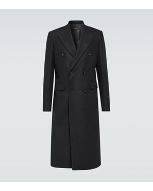Amiri Wool-Blend Coat - Black