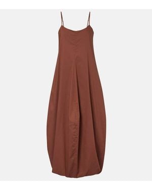 Faithfull the Brand Aniela Cotton Maxi Dress - Brown
