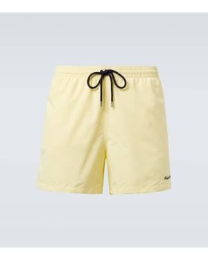 Ralph Lauren Logo Swim Trunks - Yellow
