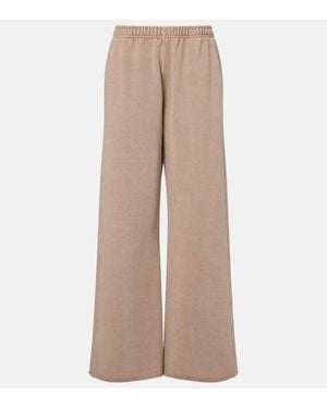 SLVRLAKE Denim Pantalones Deportivos De Jersey De Algodon - Neutro