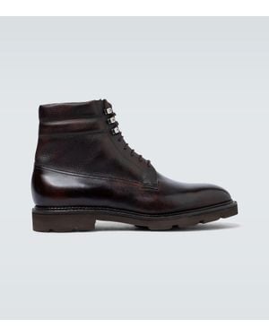 John Lobb Botas Alder de piel - Negro