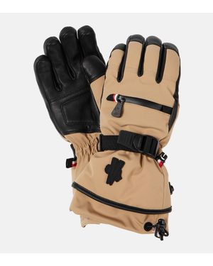 Moncler Padded Ski Gloves - Black