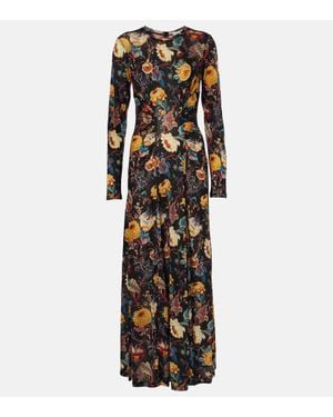 Ulla Johnson Abito Lungo Ceryse - Nero