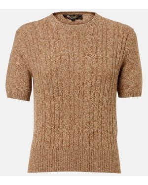 Loro Piana Top Trecca - Marrone