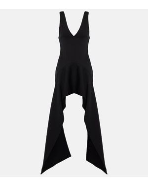 JW Anderson Draped Minidress - Black
