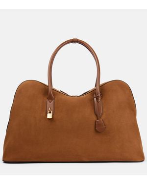 Stella McCartney Schultertasche Ryder Aus Lederimitat - Braun