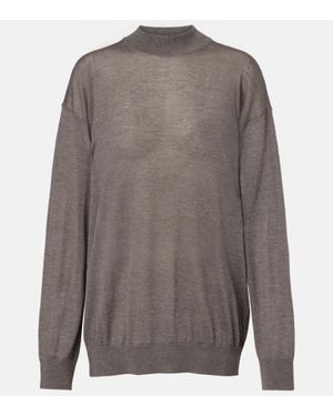 Tod's Pull En Laine Vierge - Gris