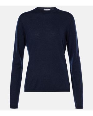 Max Mara Pullover Afelio Aus Kaschmir - Blau