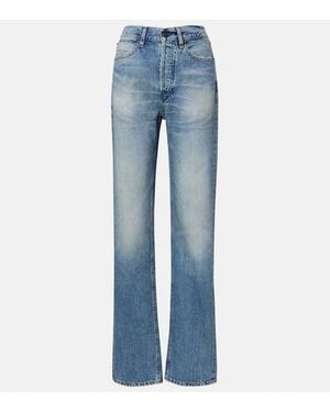 FRAME The Stack Wide-Leg Jeans - Blue