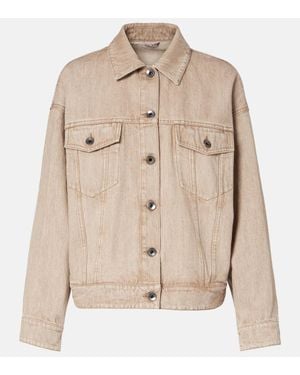 Brunello Cucinelli Denim Jacket - Natural