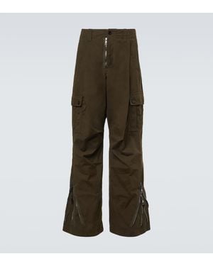 Dolce & Gabbana Zip-Up Cargo Pants - Green