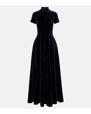 Emilia Wickstead Abito Lungo Malinda - Nero