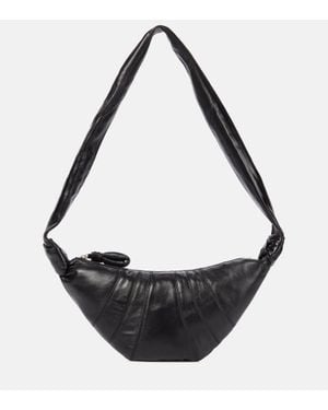 Lemaire Borsa A Spalla Croissant Small - Nero