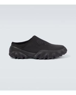 Junya Watanabe X Oakley Slip-Ons Aus Veloursleder - Schwarz