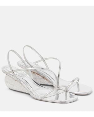 Jonathan Simkhai Sandalias Con Cuna Bridget De Charol - Blanco
