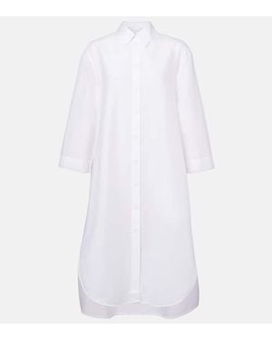 Max Mara Hemdblusenkleid Sella - Weiß