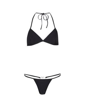Gucci Embellished Bikini - Black