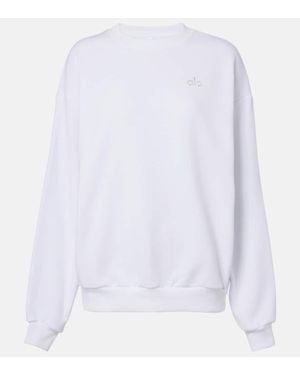 Alo Yoga Accolade French Terry Sweatshirt - White